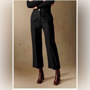 Sezane Damon Black Women's Pants NWT